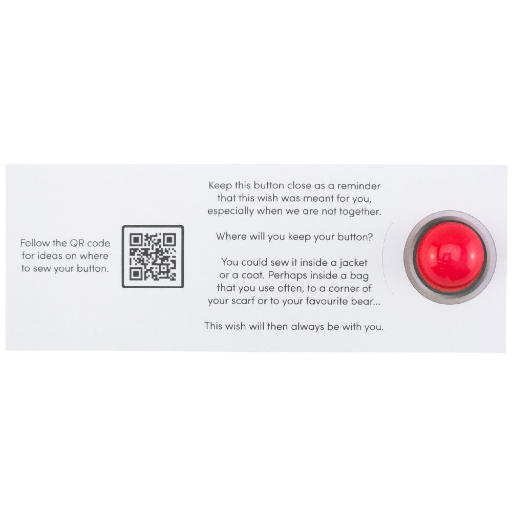 STOP Being Such a Hunk | Button Wishes Sew On Token | Little Gift | Cracker Filler