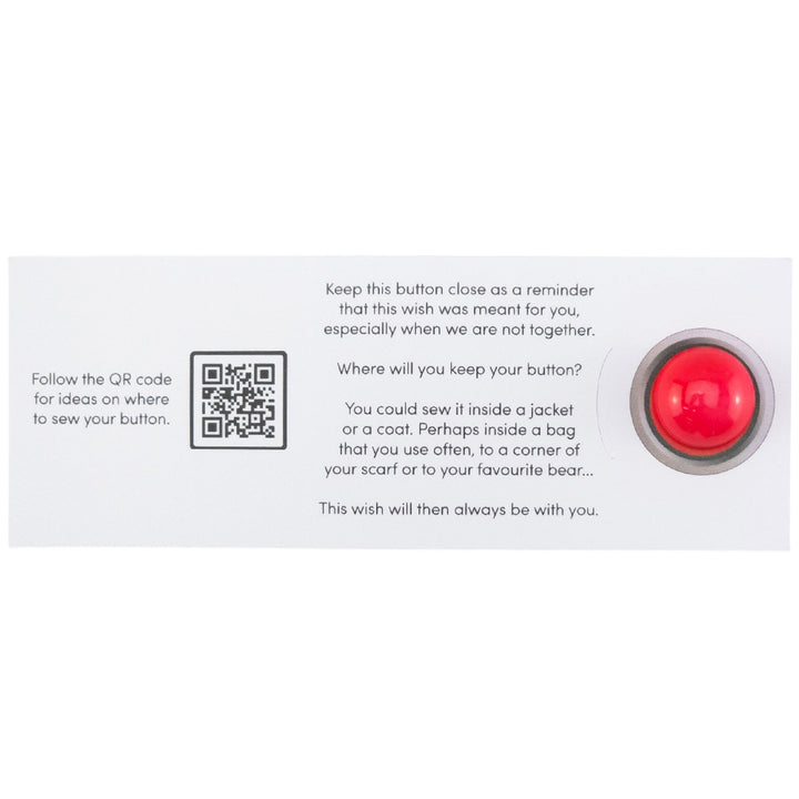STOP Being Such a Hunk | Button Wishes Sew On Token | Little Gift | Cracker Filler