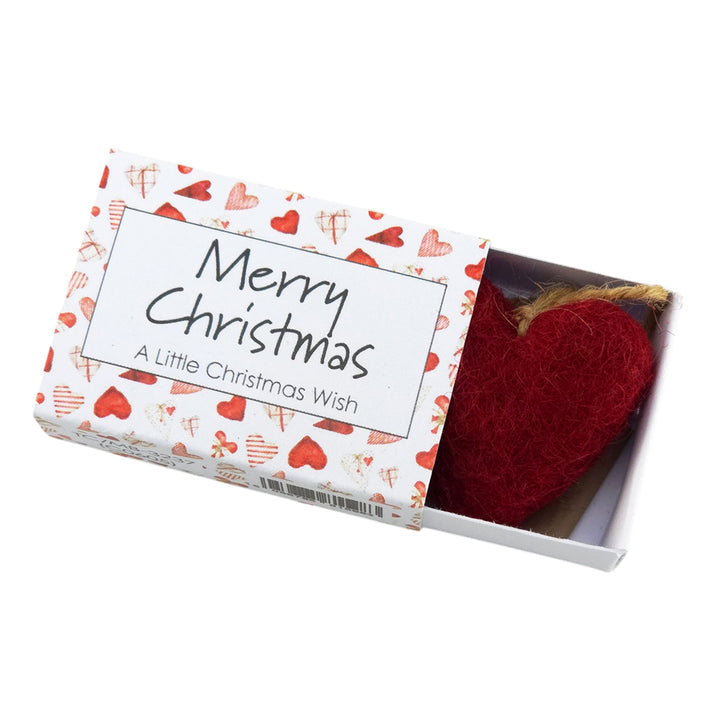 Love in a Box | Little Red Hanging Heart | Cracker Filler | Little Gift