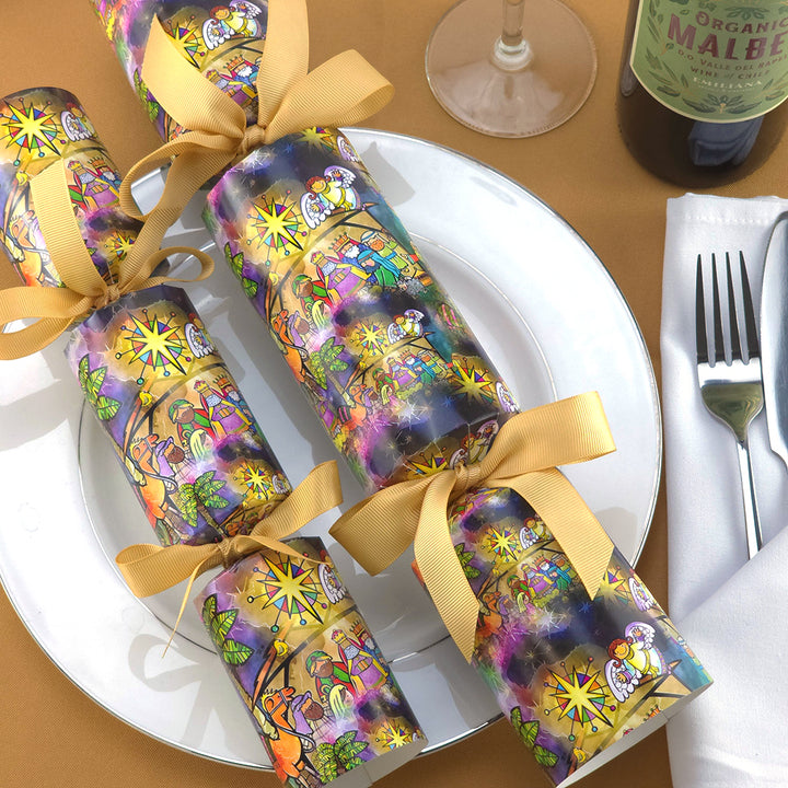 Kids Nativity | Christmas Cracker Making Craft Kit | Make & Fill Your Own