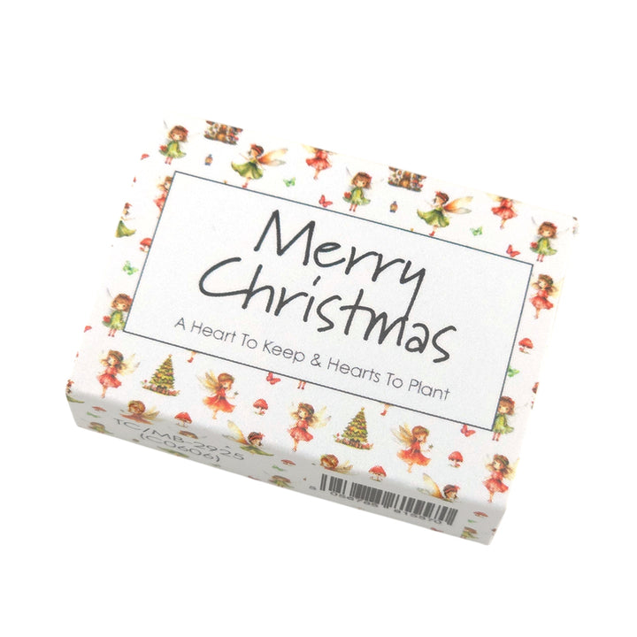 Christmas Fairies | Christmas Hearts to Keep & Plant | Cracker Filler Little Gift