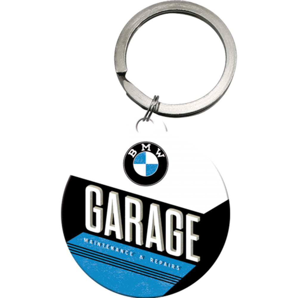 BMW Garage | Metal Keyring | Little Gift | Cracker Filler