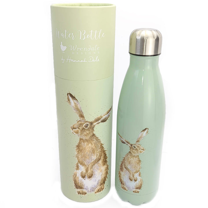 Hare and the Bee | Insulated Steel Water Bottle - 500ml | Wrendale Designs