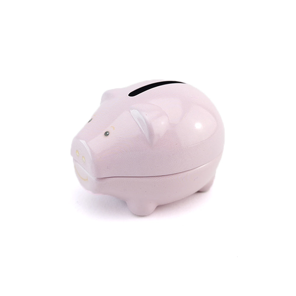 Pink | Little Coin Piggy Bank | Tin Money Box | Cracker Filler | Little Gift