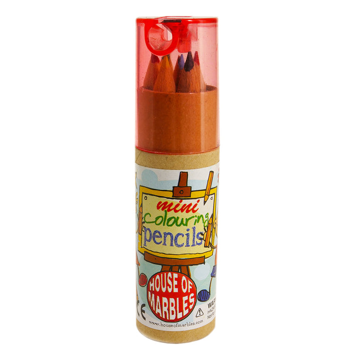 Coloured Pencil Crayons & Sharpener | Single | Cracker Filler | Little Gift