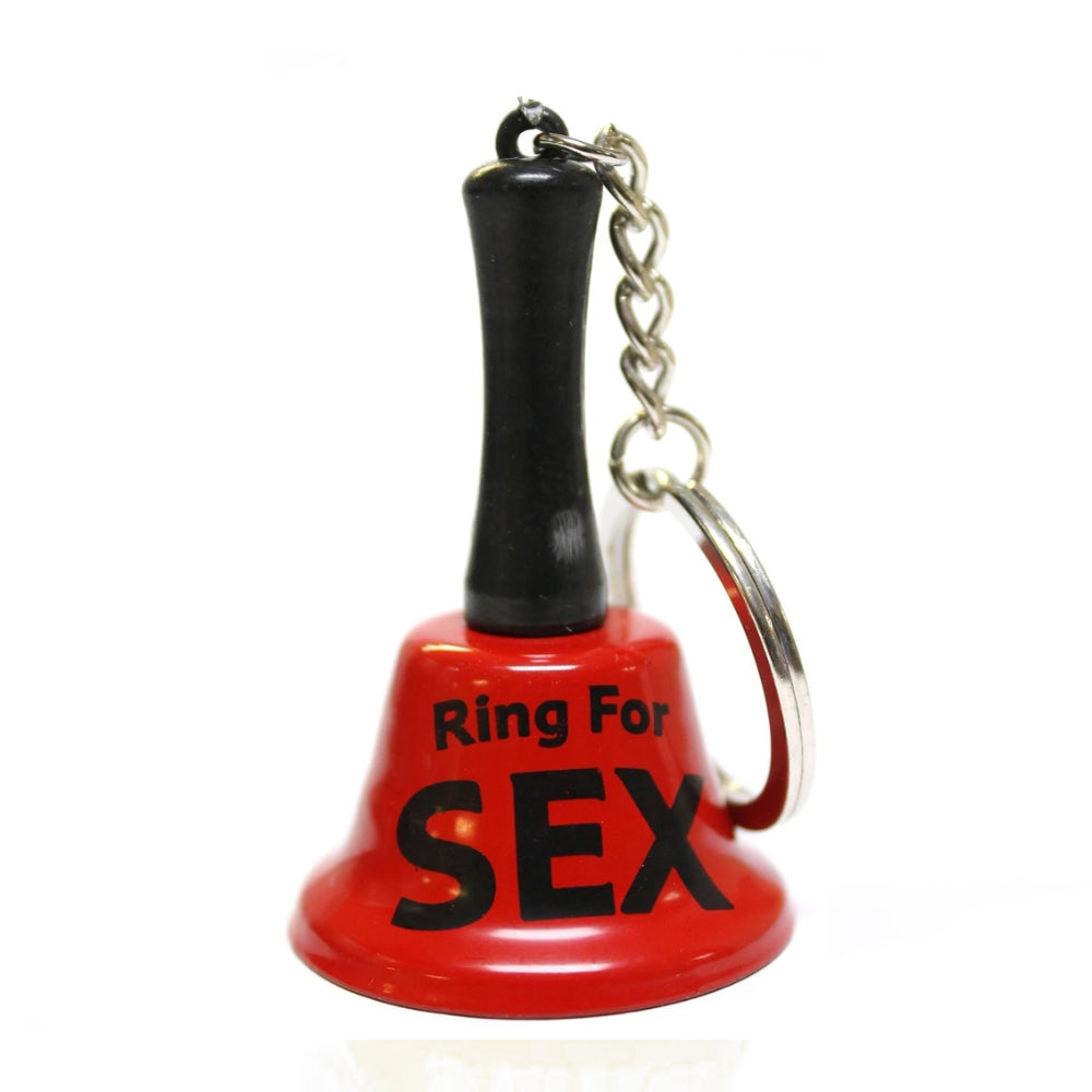 Ring for Sex - Mini Metal Bell Keyring | Cracker Filler | Mini Gift