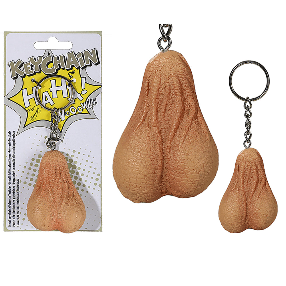 Bag of Balls | Naughty Keyring | Cracker Filler | Little Gift