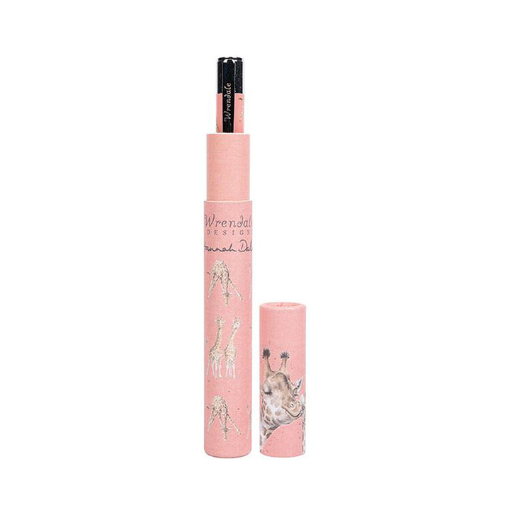 Wrendale Designs Giraffe Ballpoint Pen in Gift Tube | Little Gift