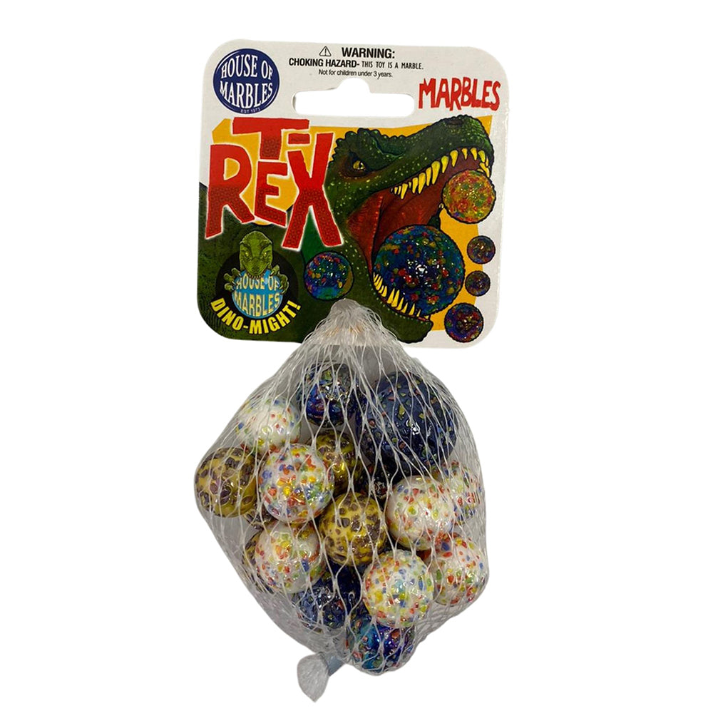 T-Rex Dinosaur Themed Marble Collection | Cracker Filler | Little Gift