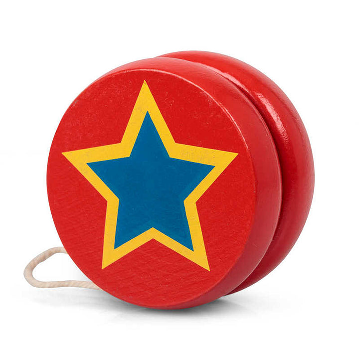 Mini Colourful Wooden Yo Yo for Kids | Single | Little Gift | Cracker Filler