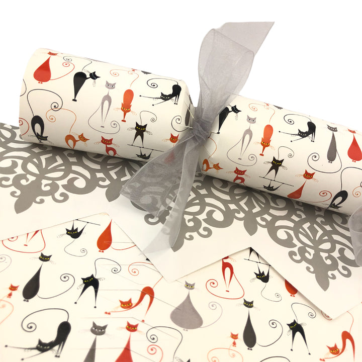 Modern Cats Cracker Making Kits - Make & Fill Your Own