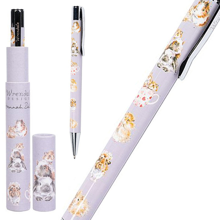 Wrendale Designs Cute Pets Ballpoint Pen in Gift Tube | Little Gift