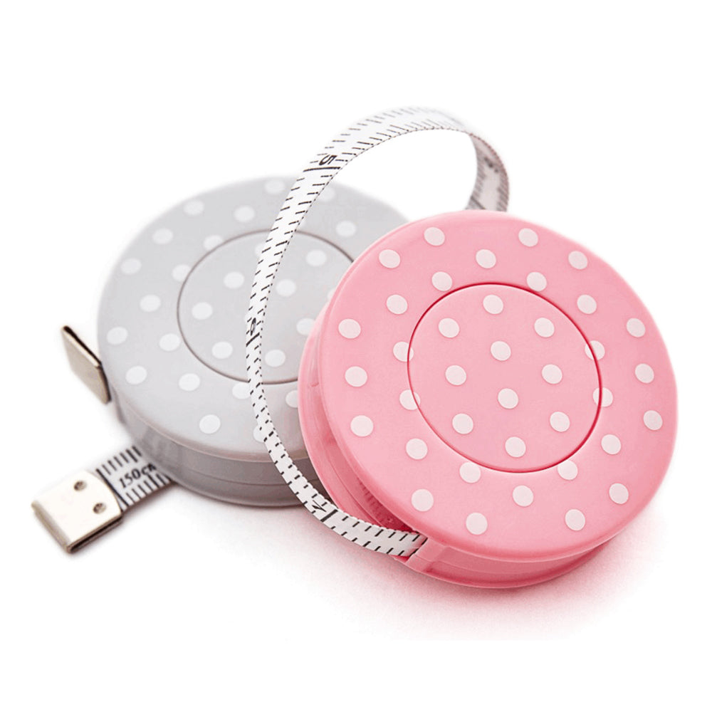 Retractable Tape Measure - 150cm - Spotty Design | Cracker Filler | Mini Gift