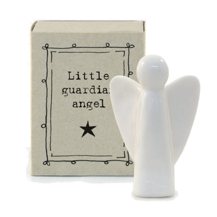 Little Guardian Angel | Ceramic Angel | Cracker Filler | Matchbox Little Gift