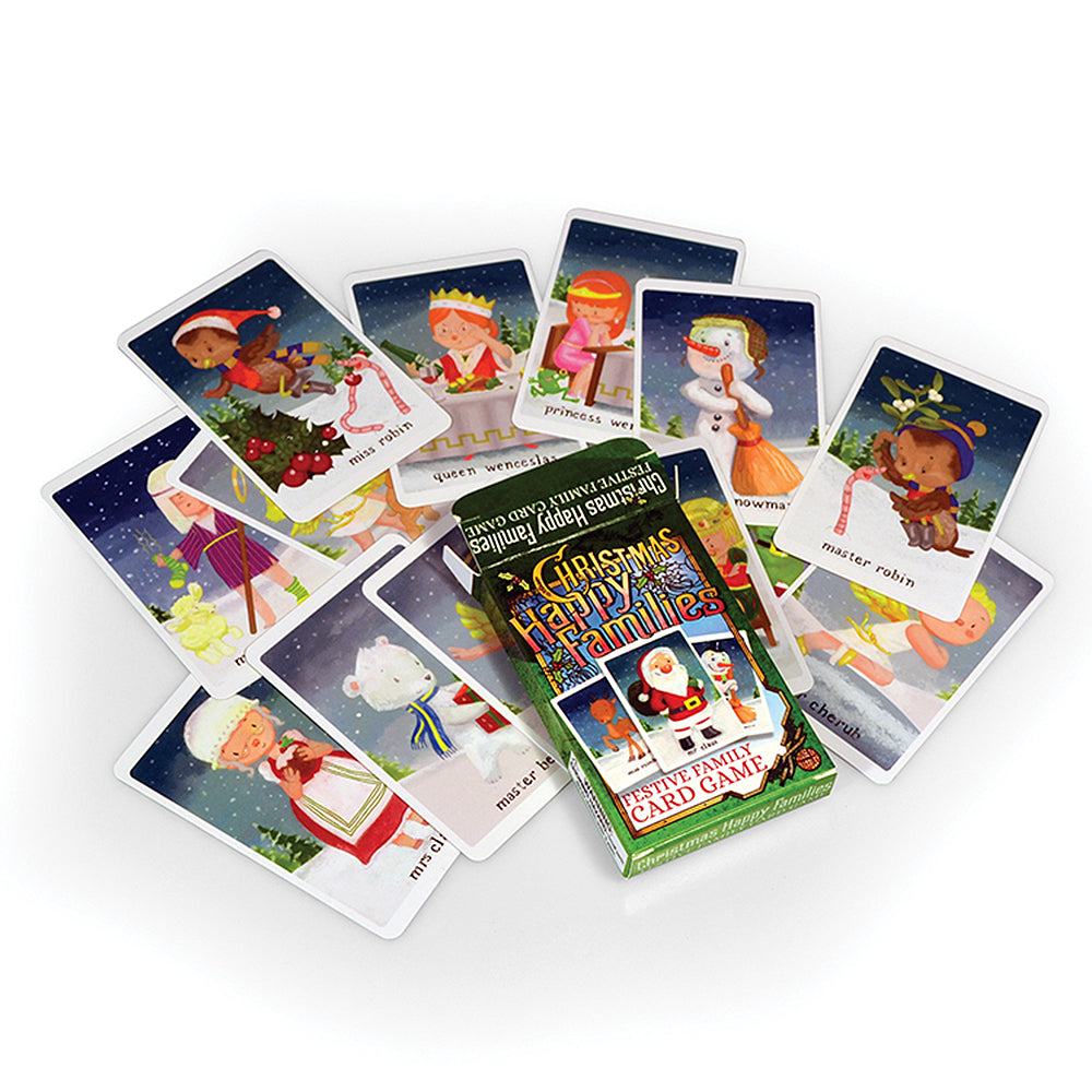 Christmas Happy Families Card Game | Cracker Filler | Mini Gift