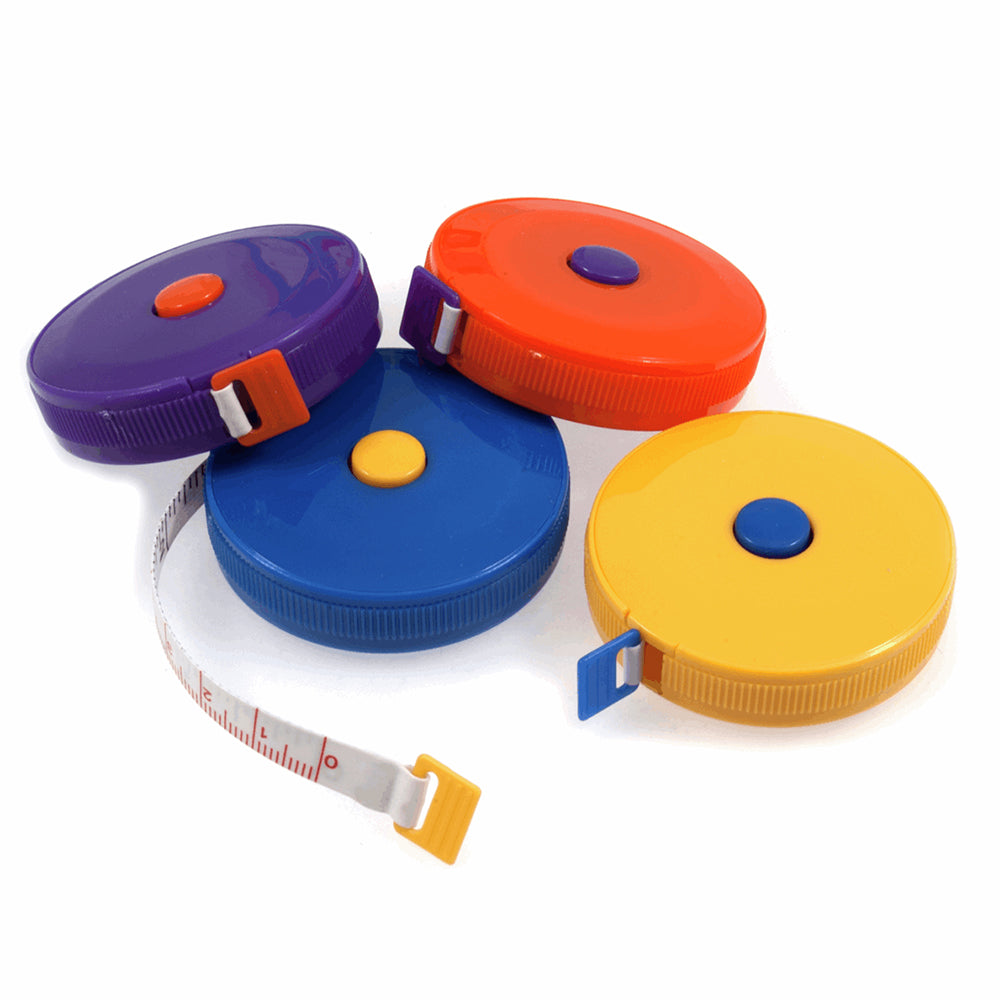 Bright Retractable Tape Measure | Cracker Filler | Mini Gift