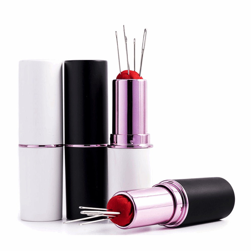 Lipstick Style Needle & Pin Case | Cracker Filler | Mini Gift