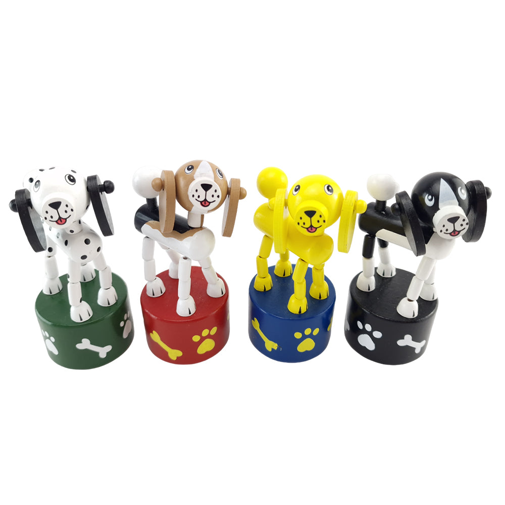 Fun Dog Push Up Toy | Single | Cracker Filler | Little Gift