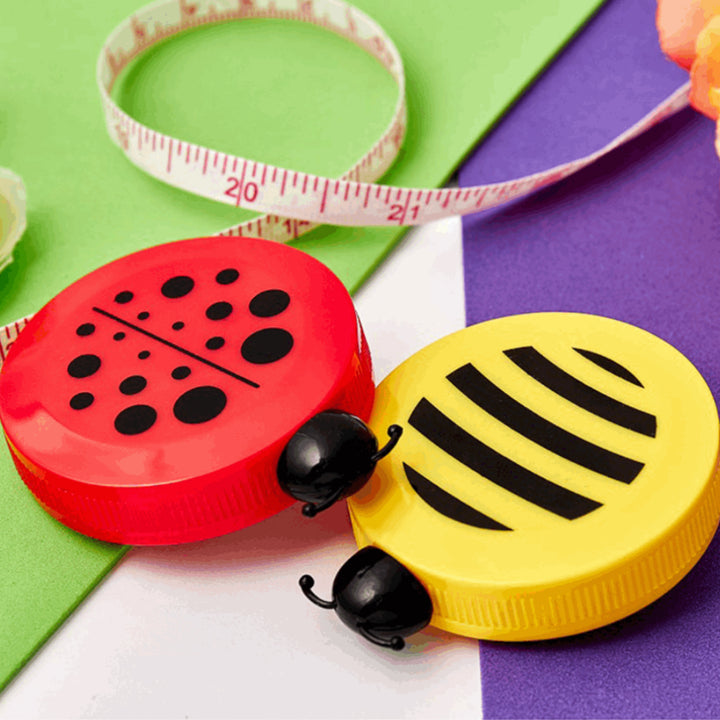 Retractable 150cm Tape Measure | Bee or Ladybird | Cracker Filler | Little Gift