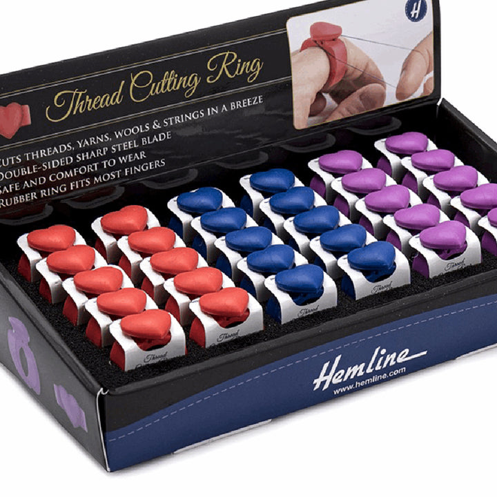 Soft Silicone Double Sided Thread Cutting Rings | Cracker Filler | Little Gift