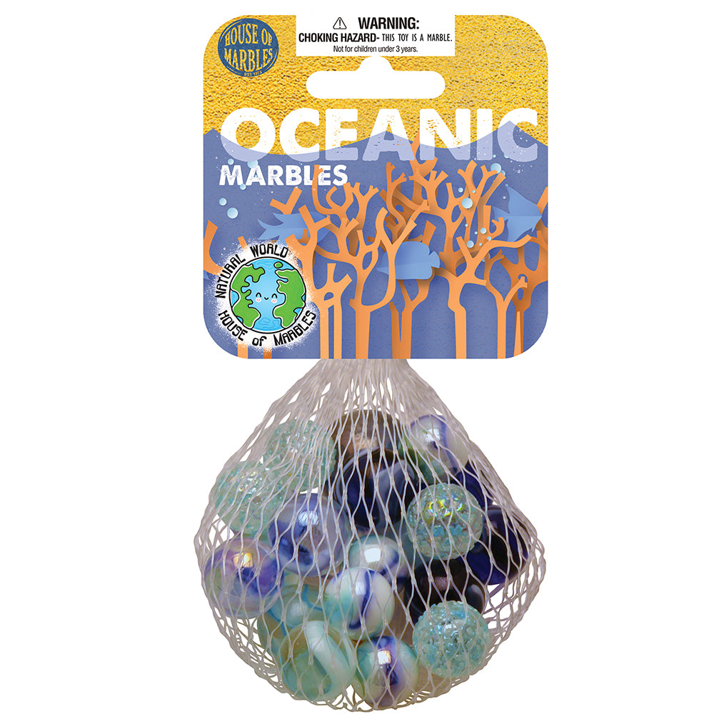Ocean Under the Sea Themed Marble Collection | Cracker Filler | Mini Gift