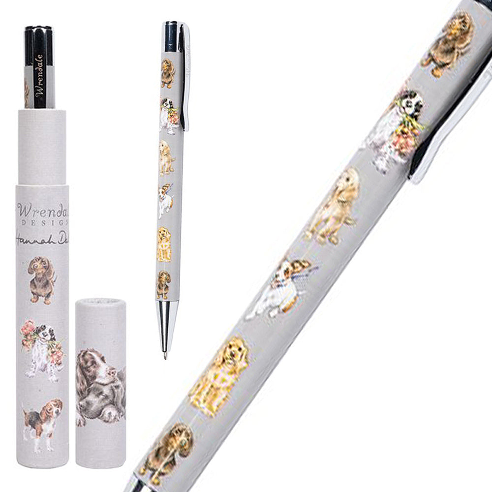 Wrendale Designs Dogs Ballpoint Pen in Gift Tube | Little Gift