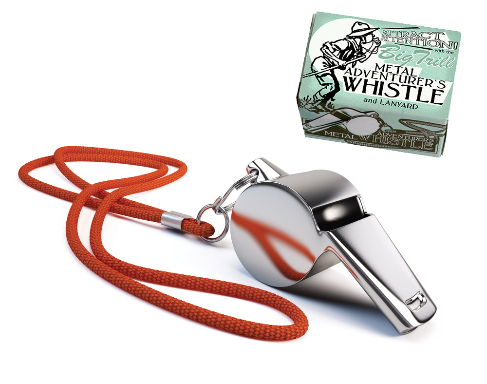Traditional Metal Whistle Toy | Cracker Filler | Mini Gift