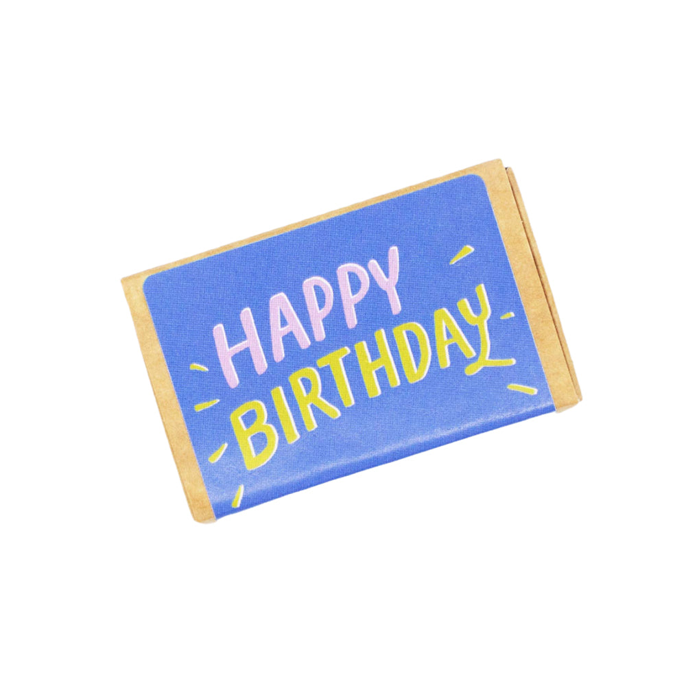 Happy Birthday | Seedball Matchbox | Cracker Filler | Mini Gift